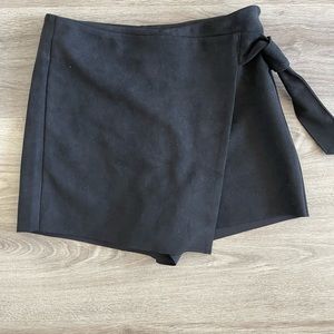 Never worn suede Zara skort